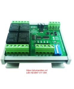 Module relay 4 kênh 12v giao tiếp RS485