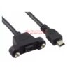Đầu nối mini USB đực cái gắn tủ điện