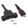 Đầu nối Micro USB đực cái gắn tủ điện