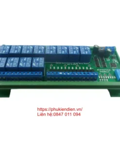 Module relay 12 kênh 12v giao tiếp RS485