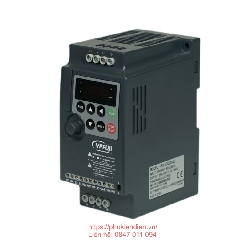 Biến tần 3P 380V 1,5kw - VPFuji